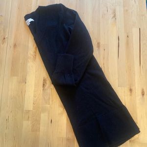 Loft black long sleeve v-neck sweater